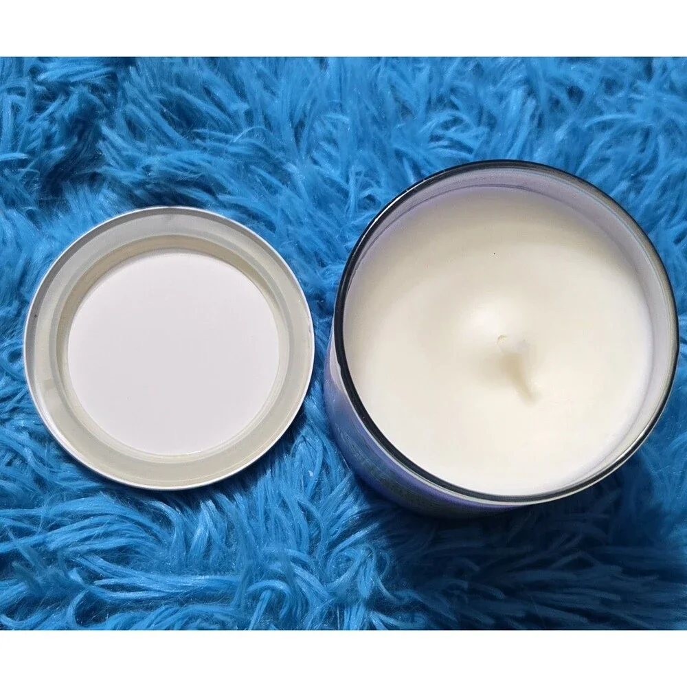 Bath & Body Works Oceanside Lavender Single Wick 8oz Candle With Lid
